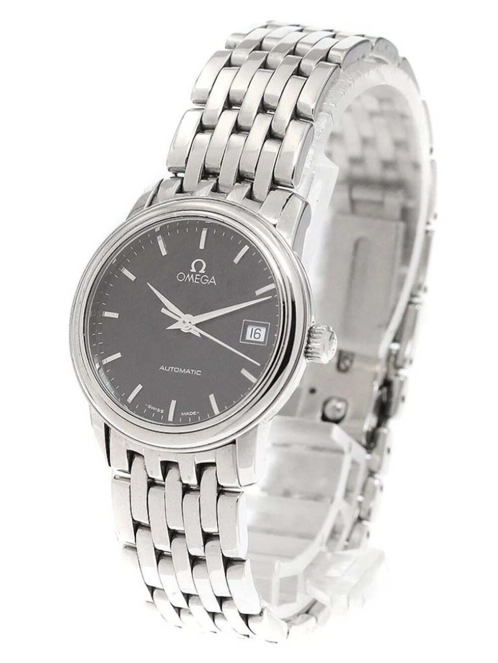 OMEGA De Ville Prestige Date black Dial Automatic Ladies Watch_938578